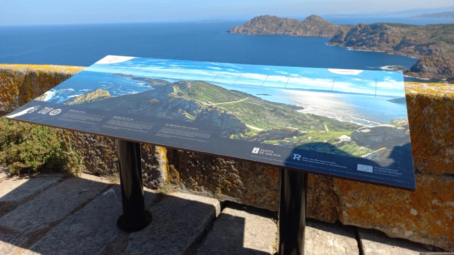 Los miradores del faro de Cíes y Fedorentos en Ons se incorporan a la red iViewpoint