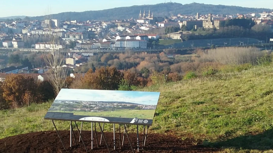 Mirador en la Ciudad de la Cultura, Santiago de Compostela